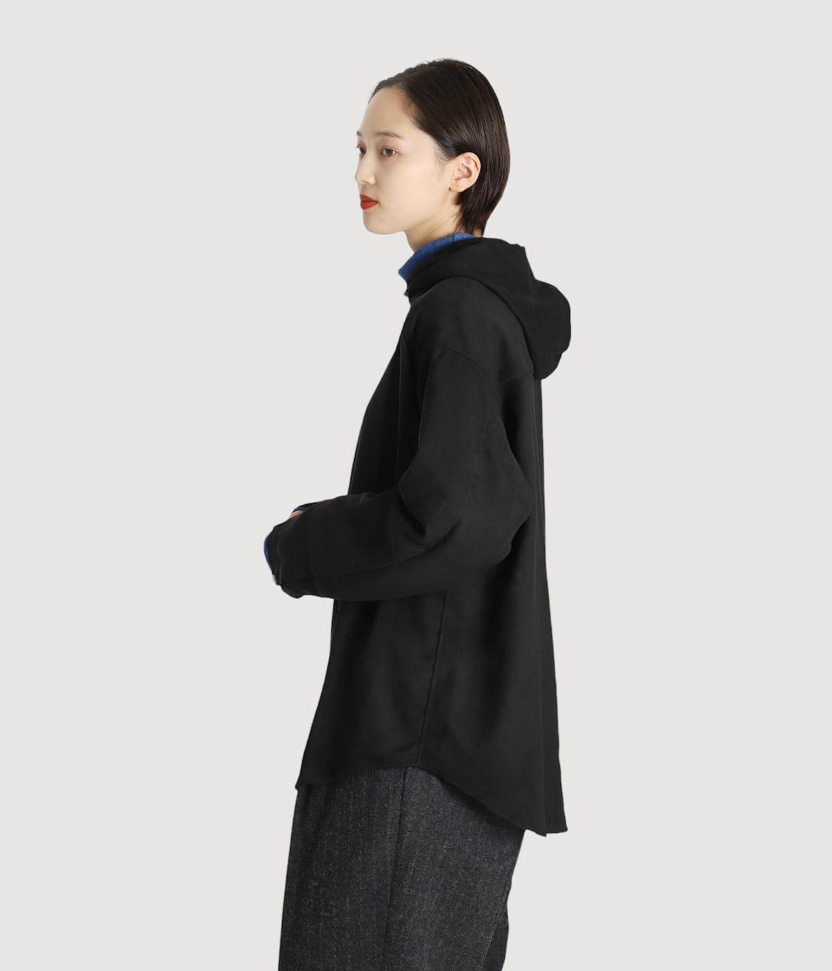 model（166cm） 着用サイズ：M