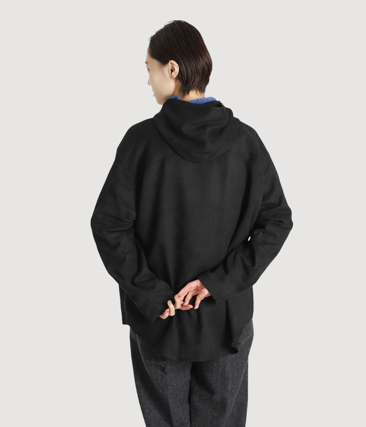 model（166cm） 着用サイズ：M