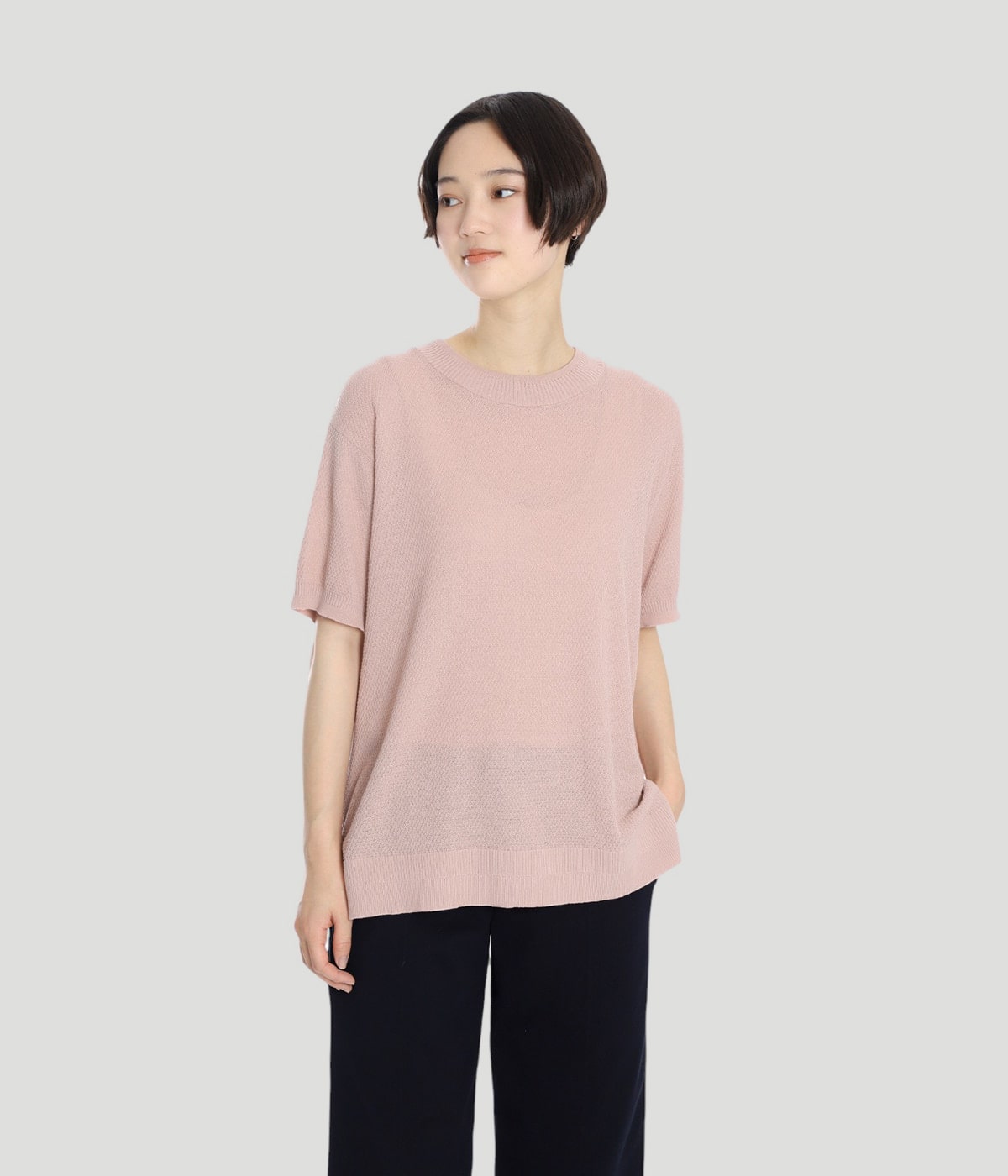 model（166cm） 着用サイズ：M