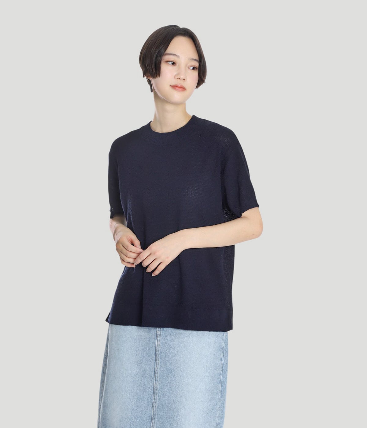 model（166cm） 着用サイズ：M