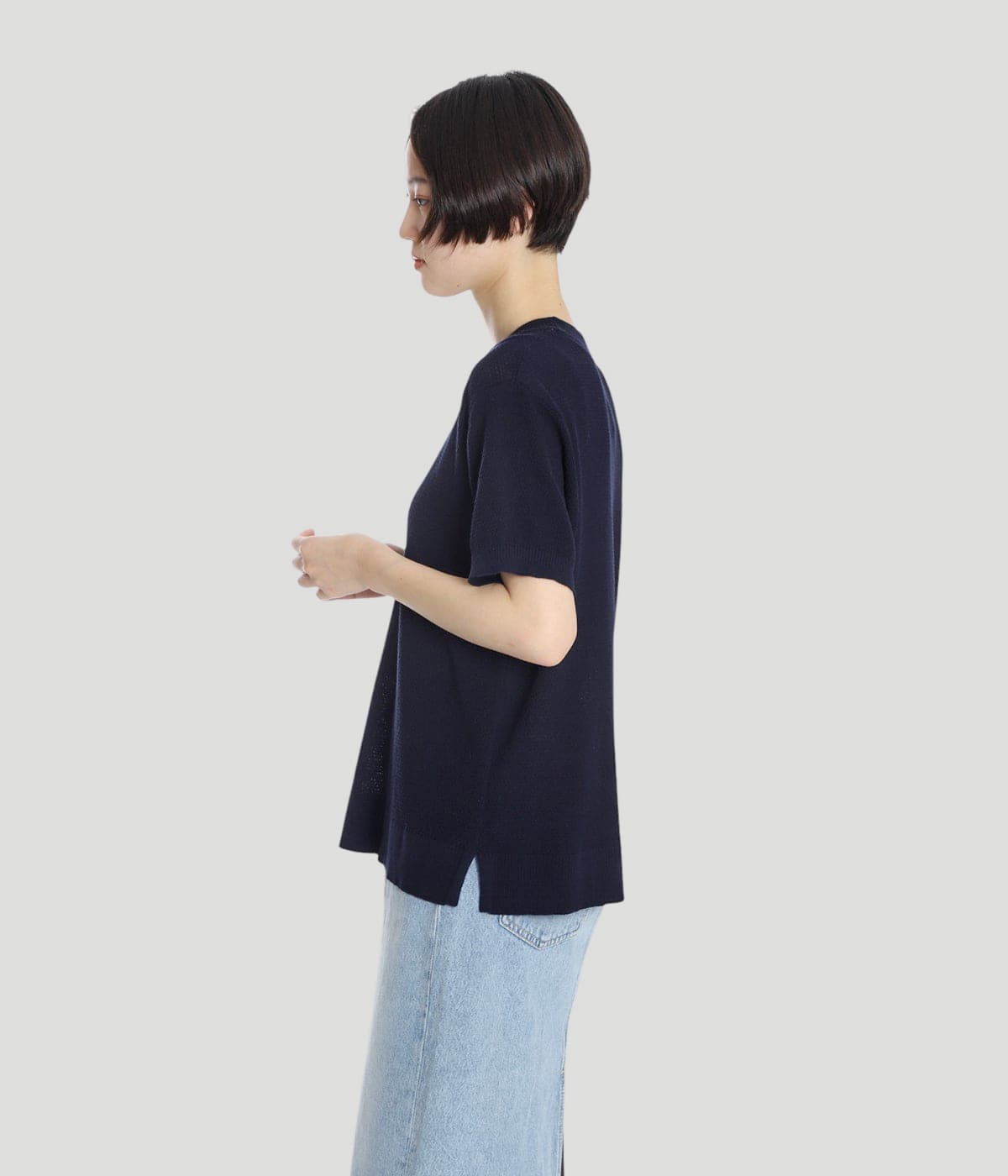 model（166cm） 着用サイズ：M