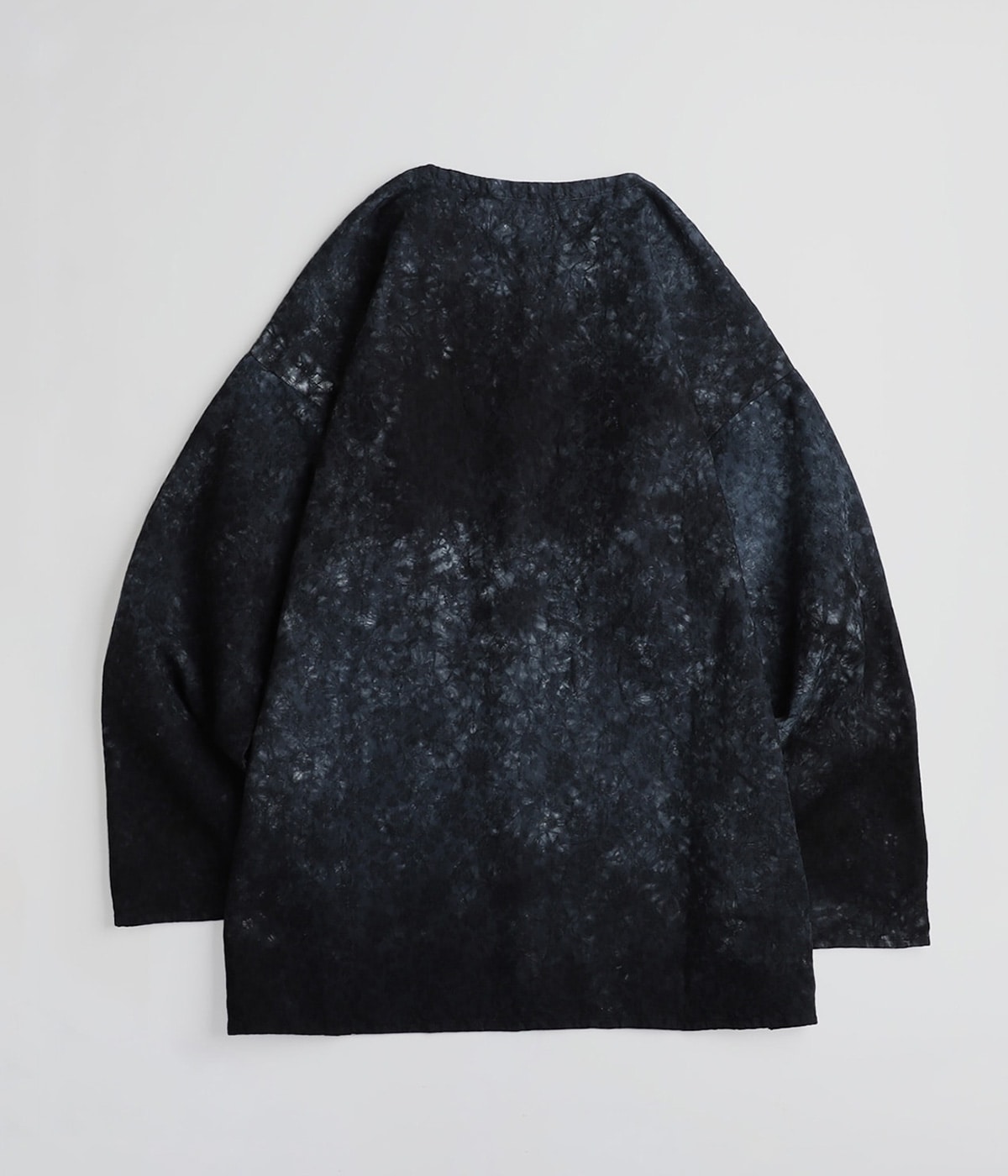 UNEVEN DYEING FLOWER JACQUARD SHIRT | BALLAST ARK(バラストアーク