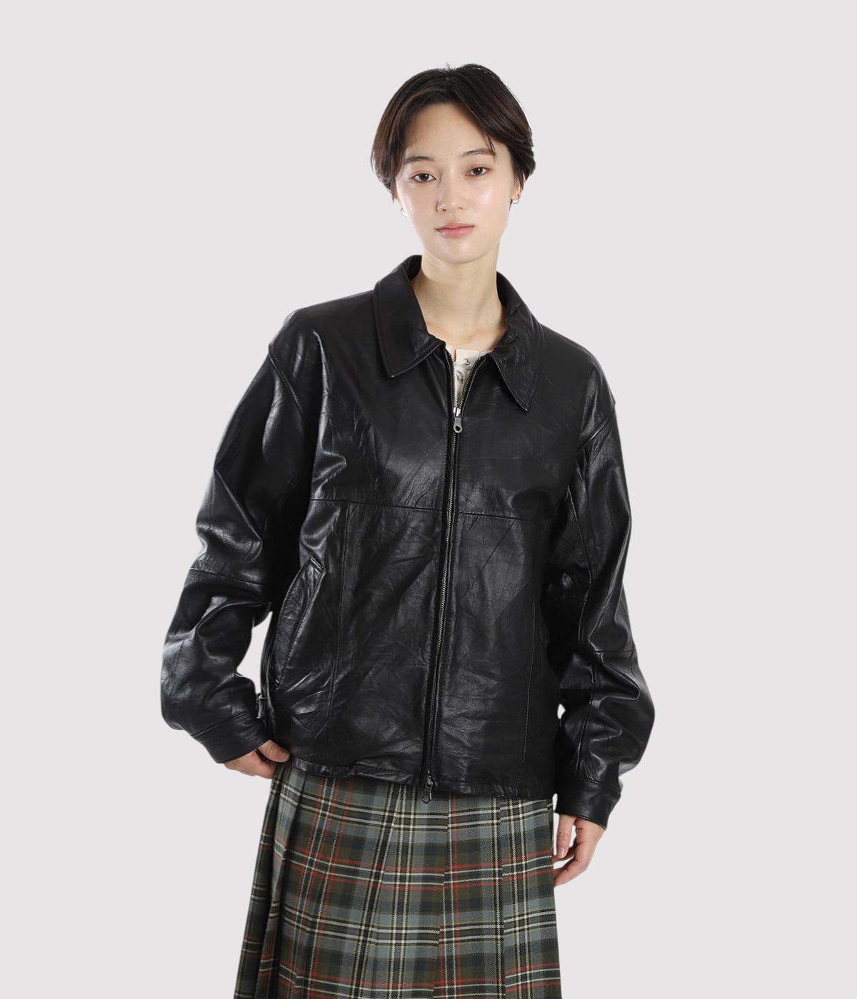 theory 21AW リアルレザー　羊革カジュアルスカート　黒　P theory 21AW リアルレザー 羊革カジュアルスカート 黒 P - メルカリ