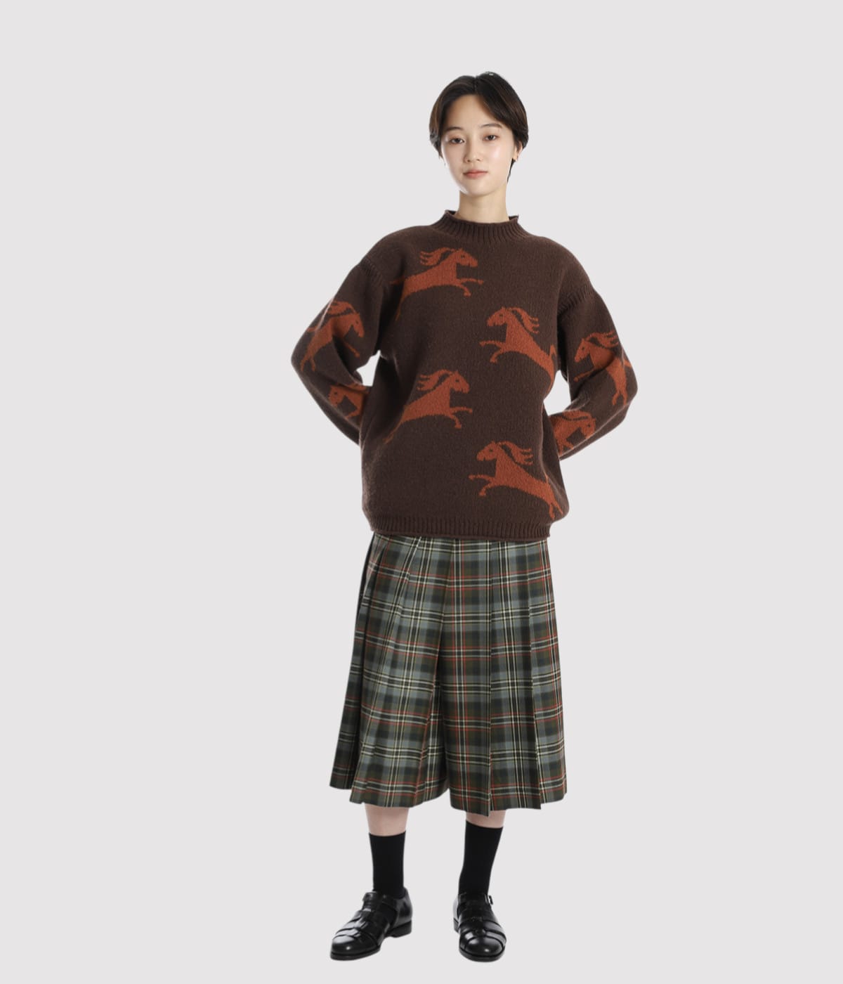 model（166cm） 着用サイズ：M