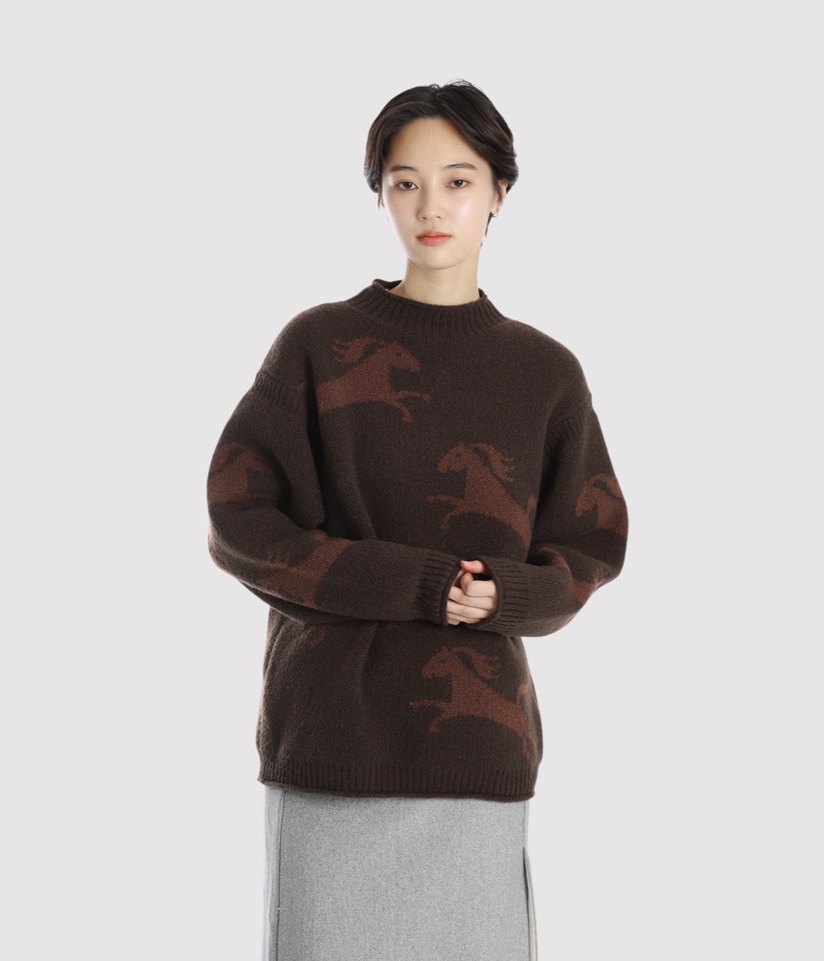 model（166cm） 着用サイズ：M