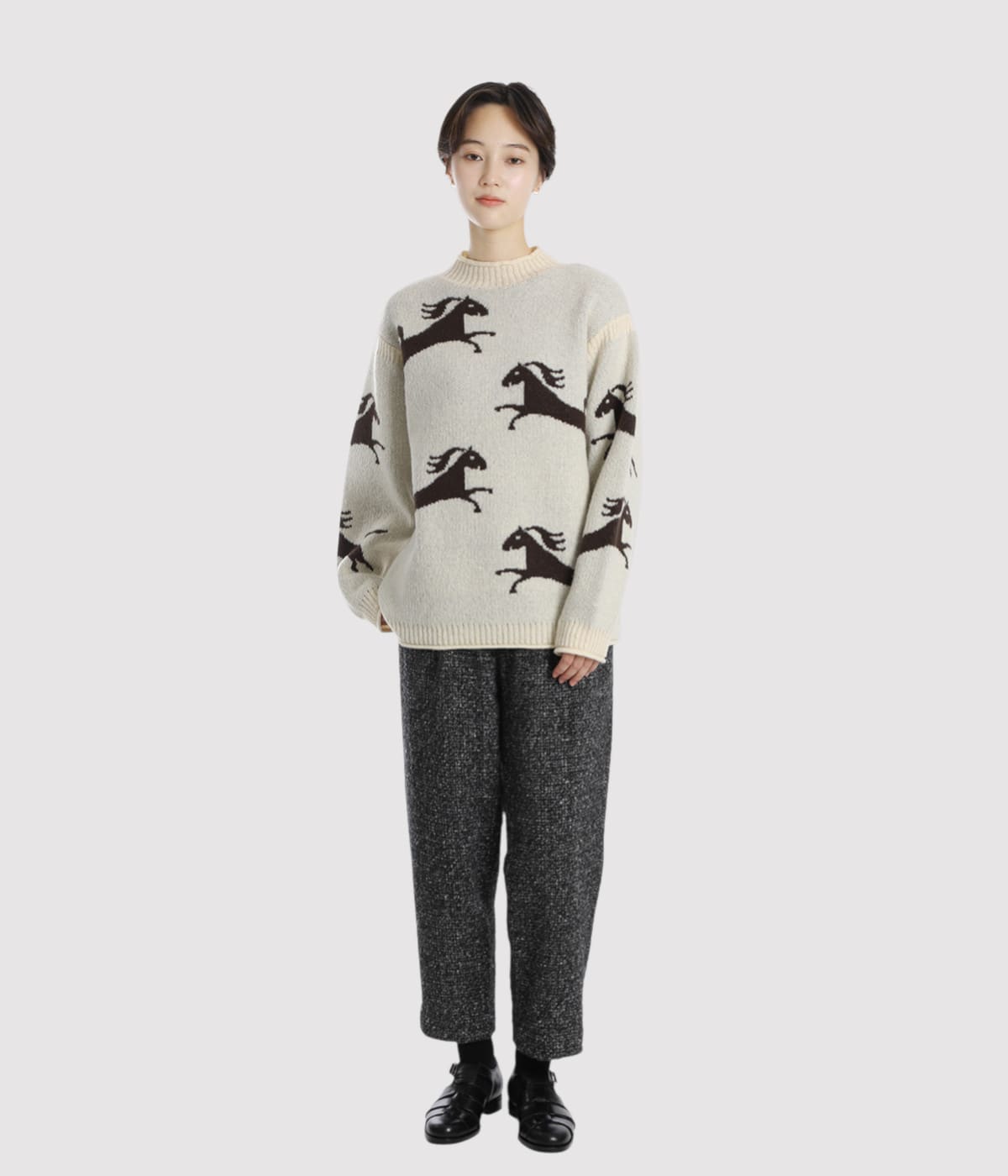 model（166cm） 着用サイズ：M