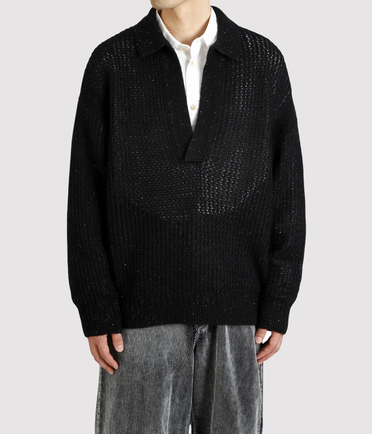 Sequined Glow Skipper Knit | BALLAST ARK(バラストアーク