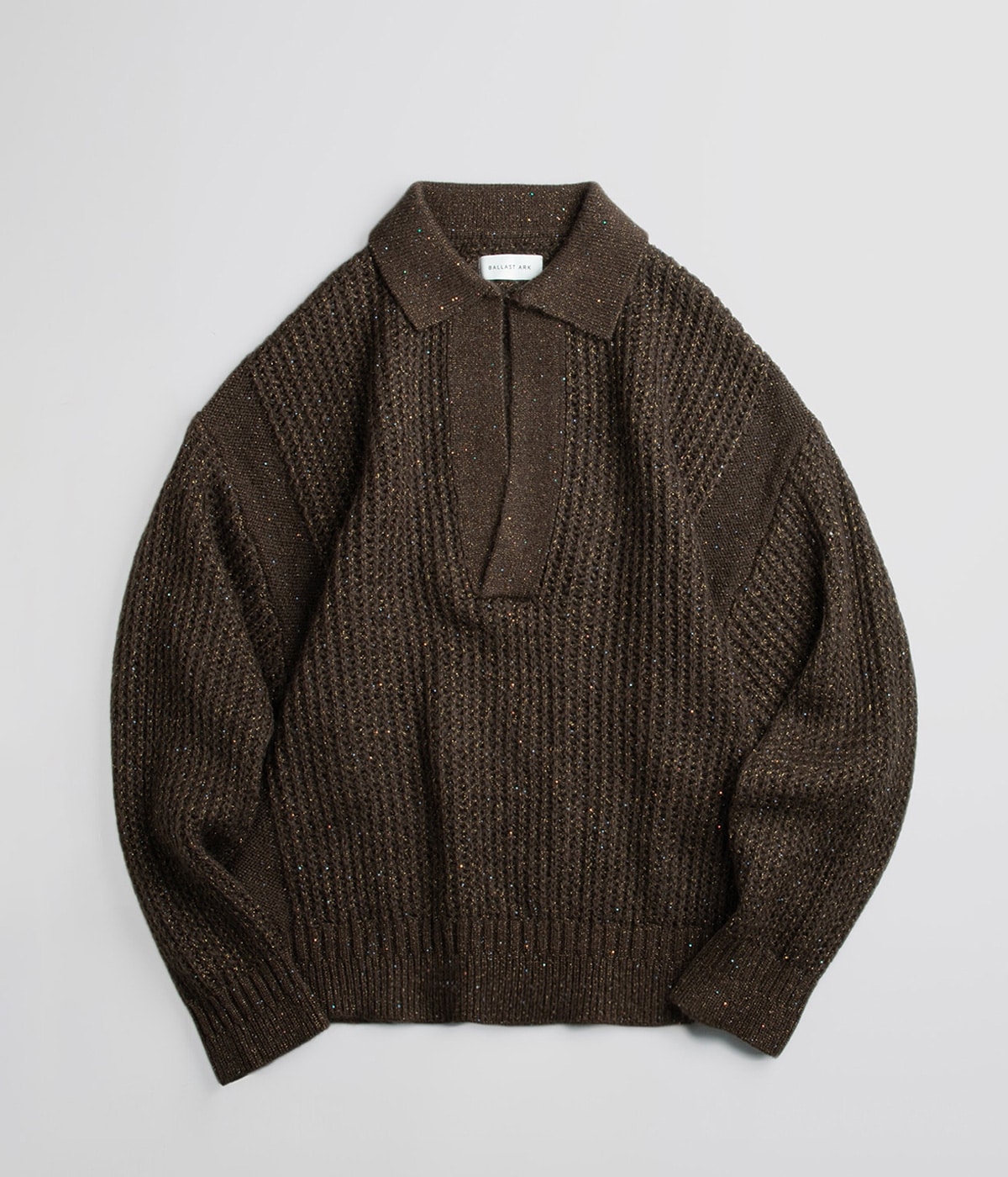 Sequined Glow Skipper Knit | BALLAST ARK(バラストアーク