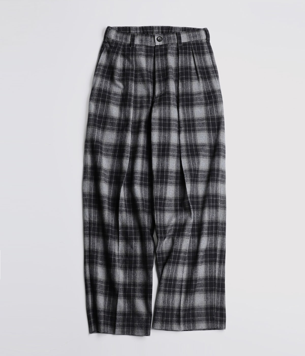 【予約】Cotton Flannel Check Easy Pants