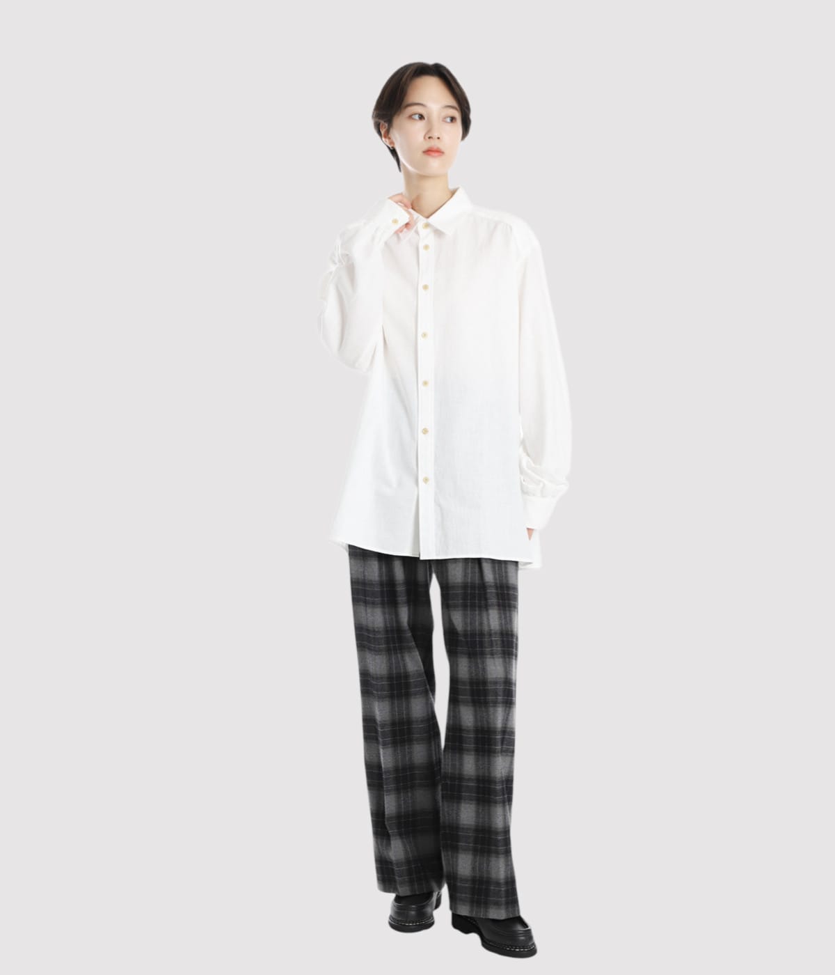 model（166cm） 着用サイズ：M