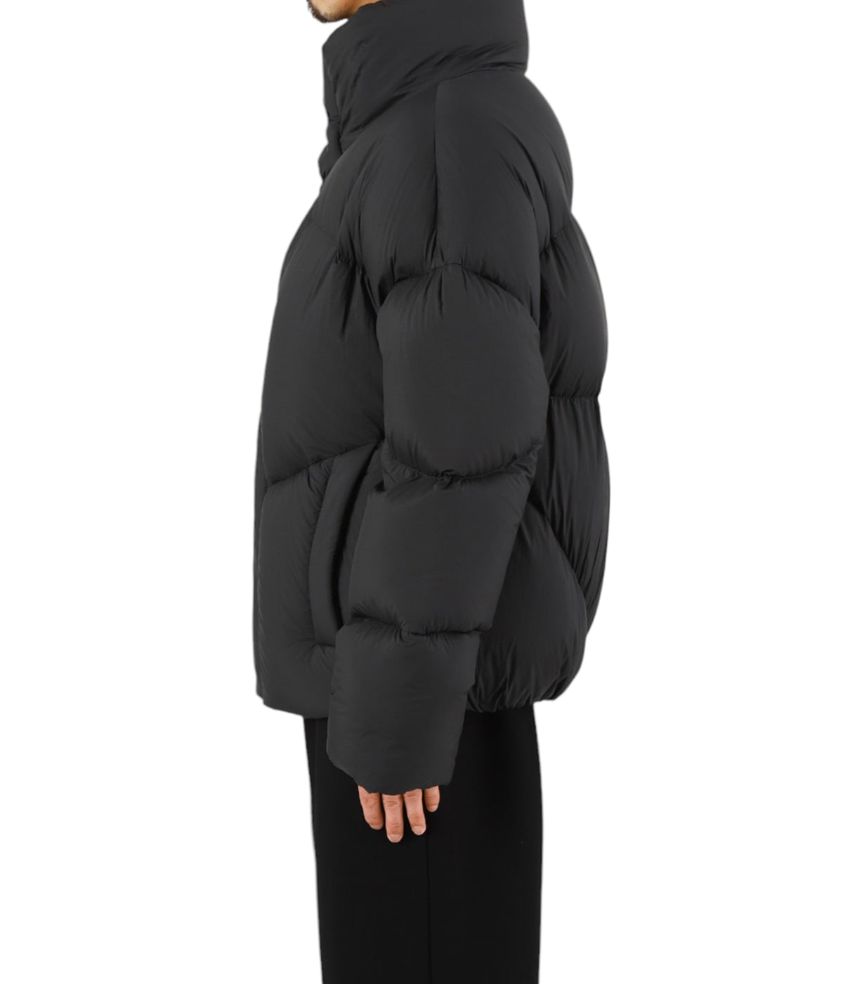 BACON DOUBLE B ダウン ブラック サイズS