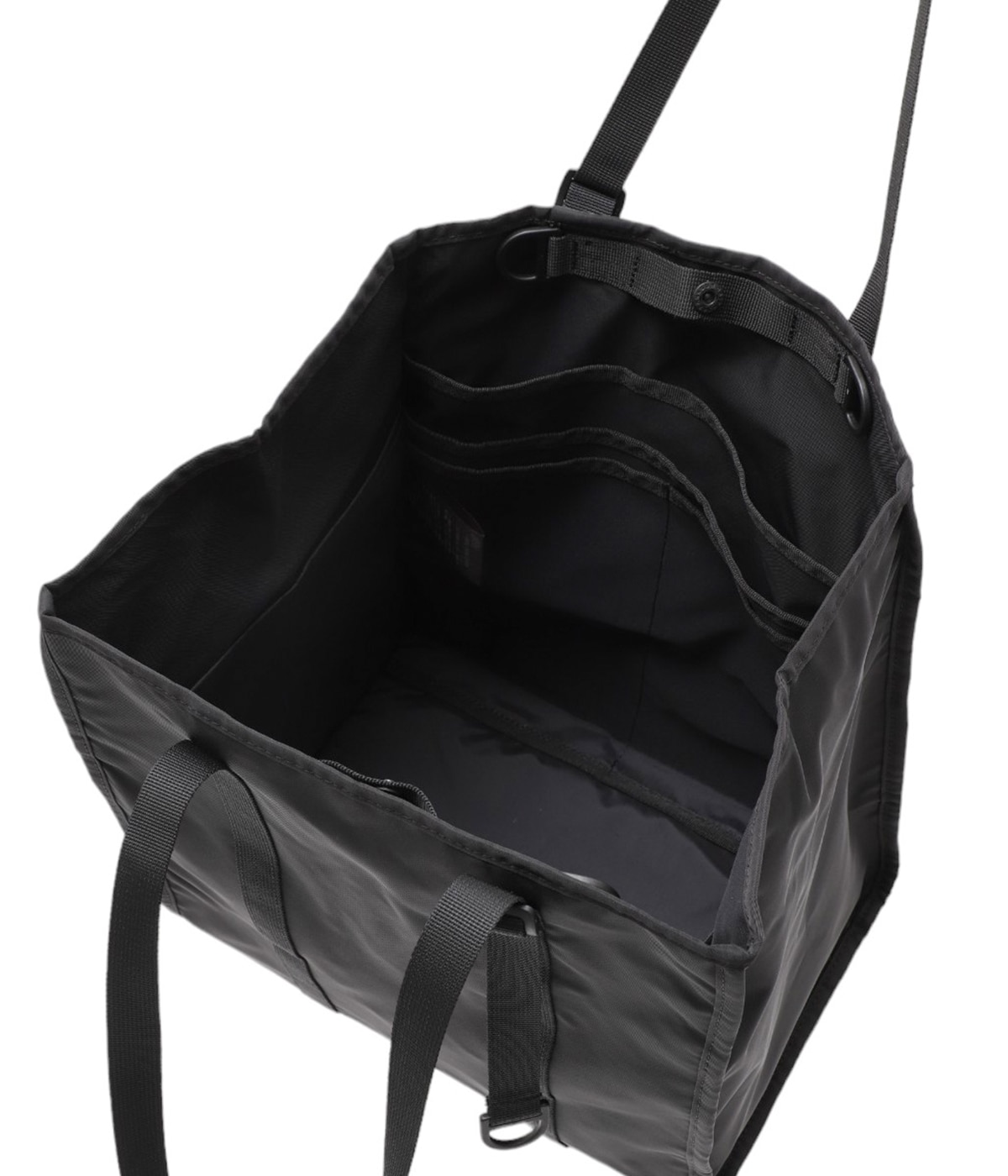 BAICYCLON ブラック トートバッグ 大容量 TOTE BAG | BAICYCLON by bagjack(バイシクロンバイバッグ