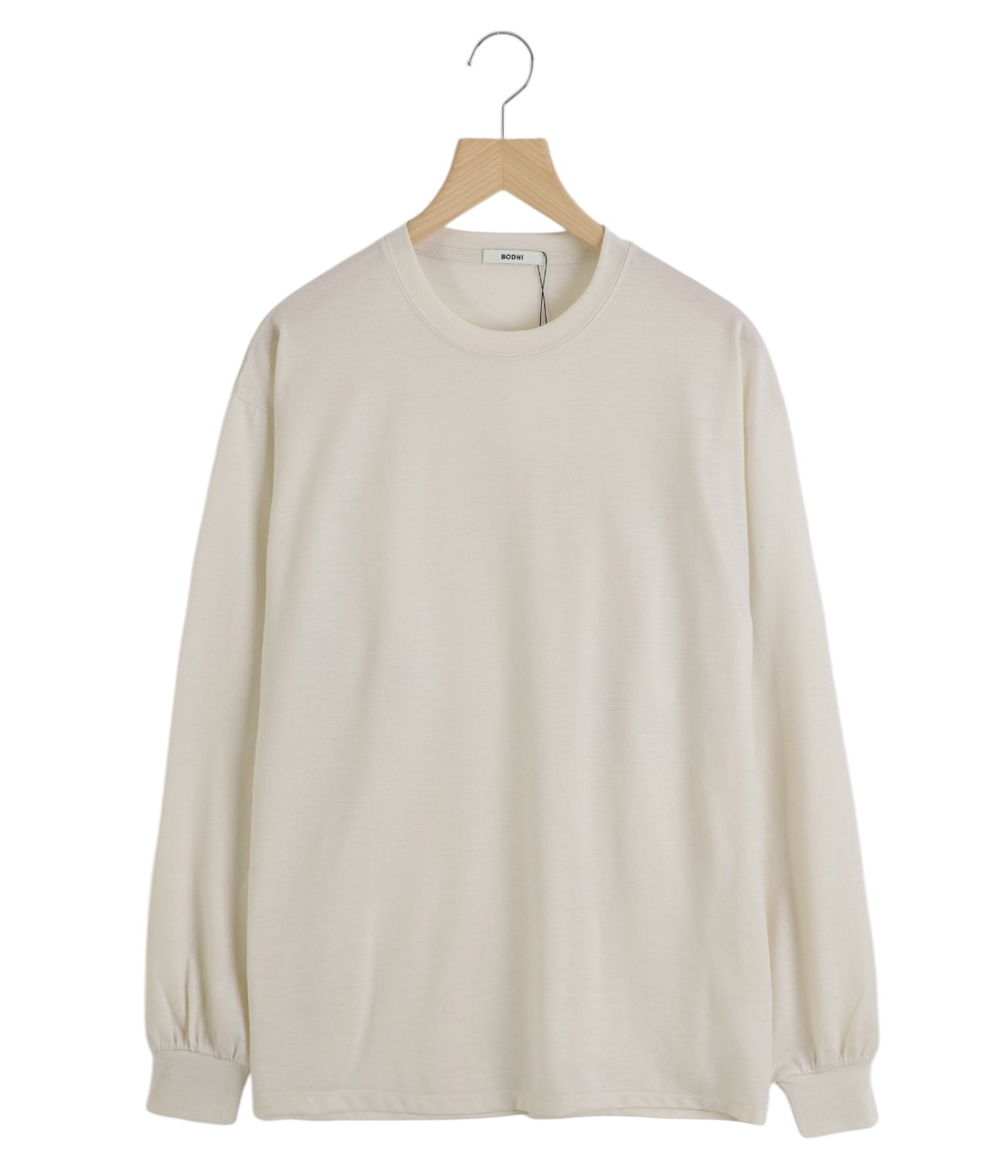 CASHMERE TEE - LONG SLEEVE -