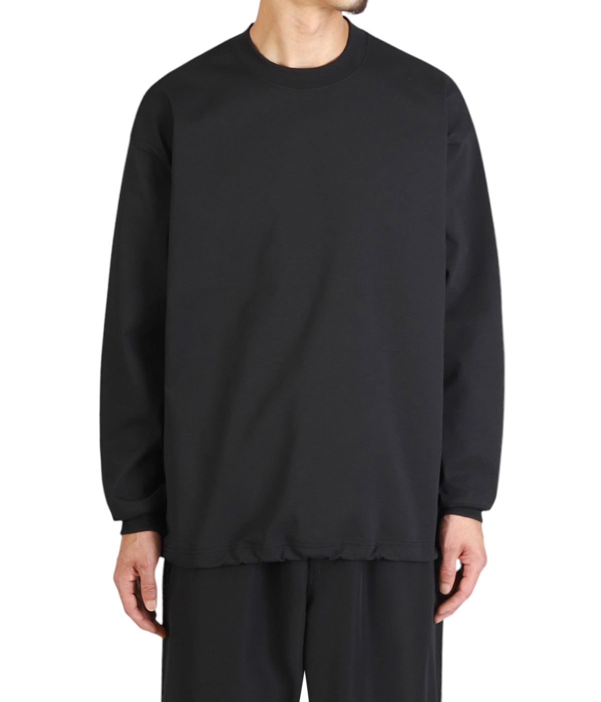 ダイワ　ピア39 ブラック 長袖カットソー Mサイズ TECH DRAWSTRING TEE L/S | DAIWA PIER39(ダイワ ピアサーティ