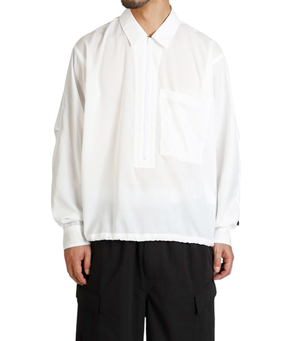 TECH HALF ZIP SHIRT L/S | DAIWA PIER39(ダイワ ピアサーティ