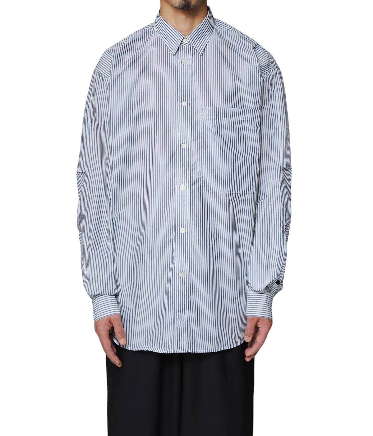 TECH REGULAR COLLAR SHIRT L/S STRIPE | DAIWA PIER39(ダイワ