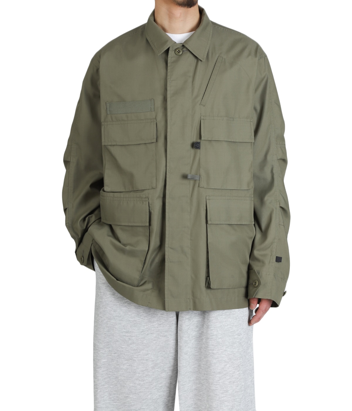 TECH MULTI FISHING POCKET MIL BDU SHIRT L/S | DAIWA PIER39(ダイワ