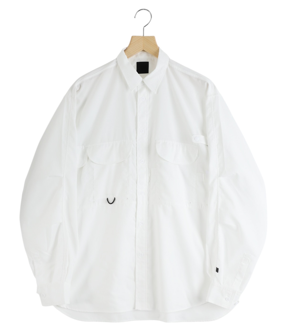 daiwa pier39 ダイワピア　ホワイト 長袖シャツ スタンドカラー DAIWA PIER39 /ダイワ ピア39】TECH BUTTON DOWN SHIRTS L/S