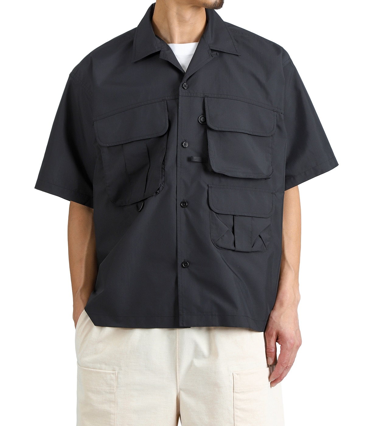 TECH MULTI TOOL POCKET SHIRT S/S SOLID | DAIWA PIER39(ダイワ ピア