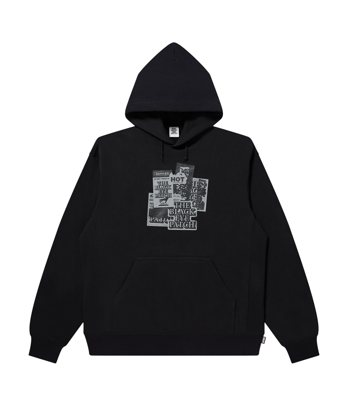 トップス BlackEyePatch/HOODED SWEATSHIRT GRAYSCALE LABEL PACK HOODIE | BlackEyePatch(ブラックアイパッチ