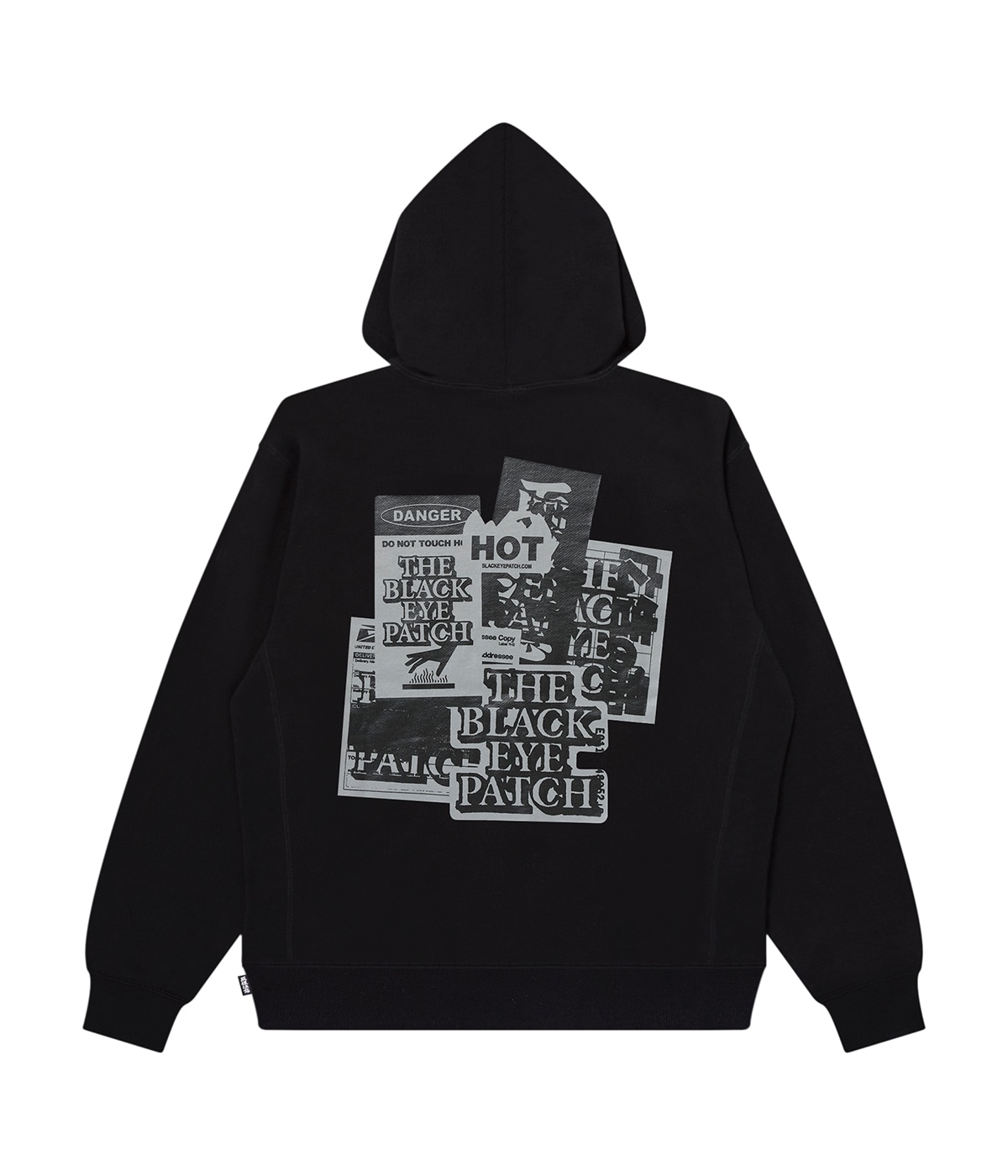 GRAYSCALE LABEL PACK HOODIE | BlackEyePatch(ブラックアイパッチ