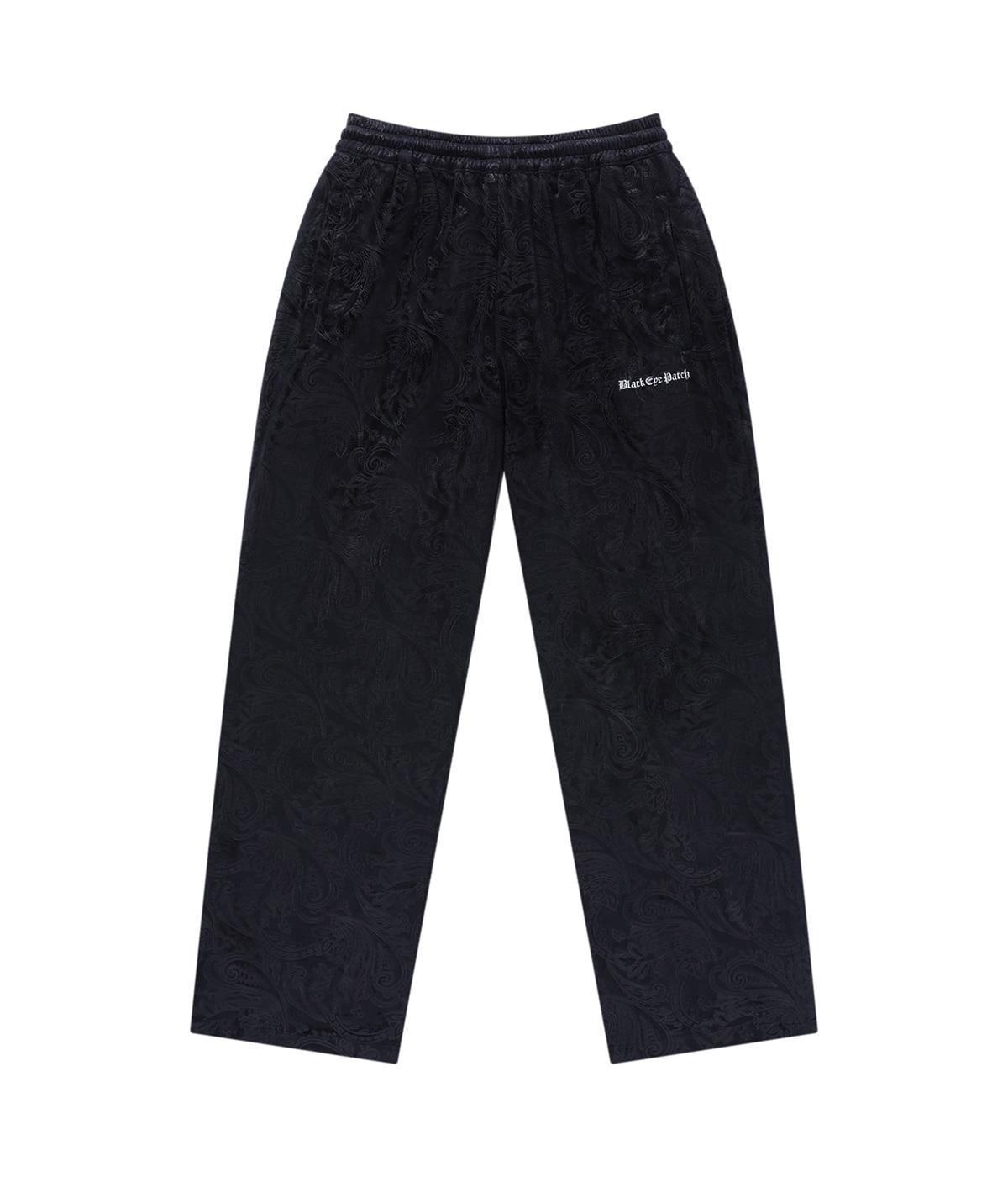 PAISLEY EMBOSSED TRACK PANTS | BlackEyePatch(ブラックアイ