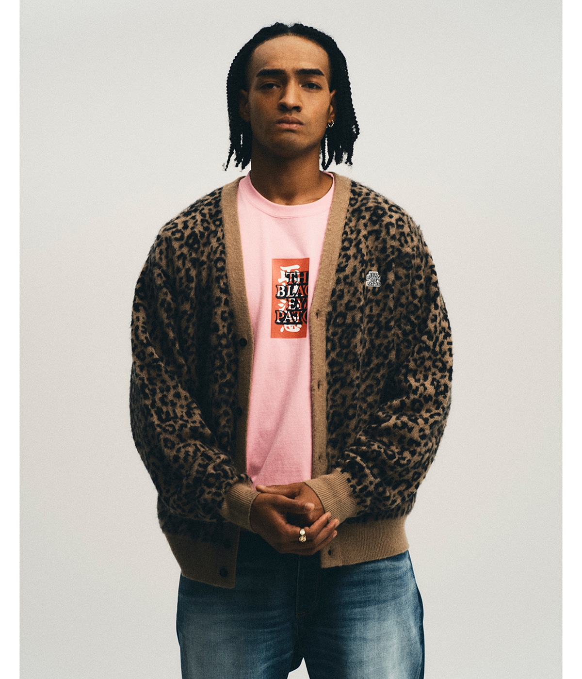 OG LABEL MOHAIR CARDIGAN | BlackEyePatch(ブラックアイパッチ