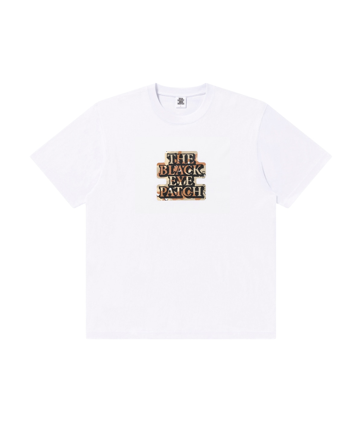CHOCOLATE CHIP CAMO OG LABEL TEE | BlackEyePatch(ブラック