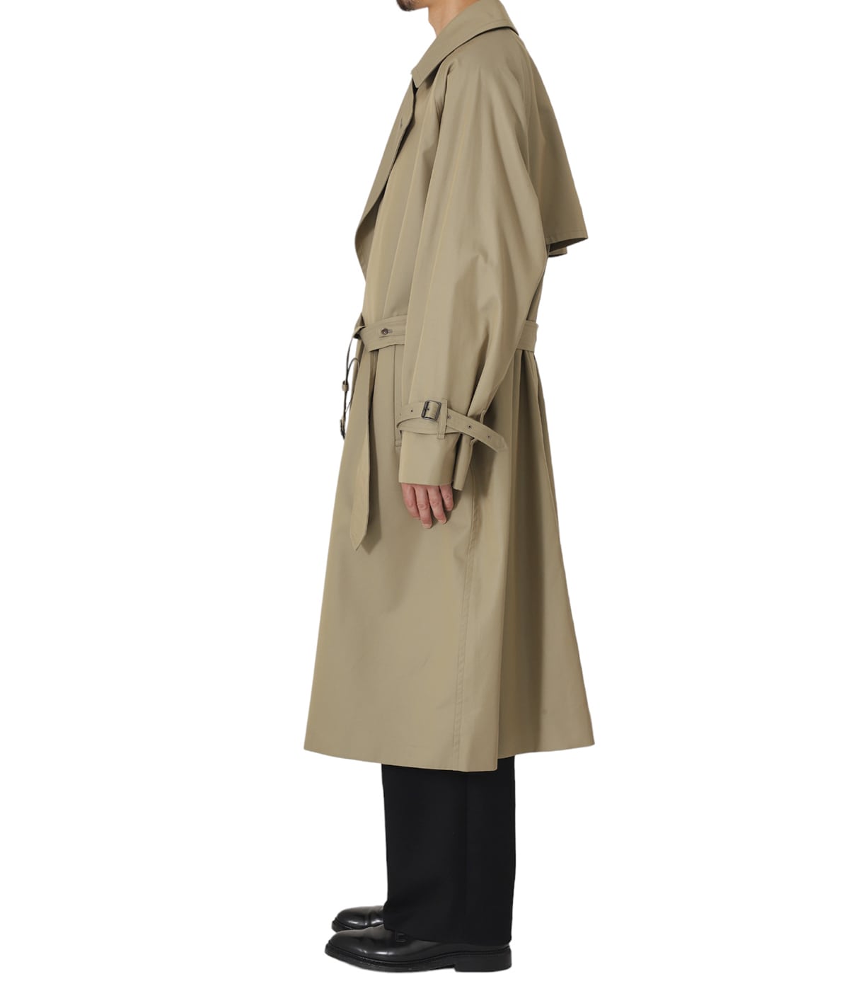 Gabardine Double Belt Trench Coat | blurhms(ブラームス