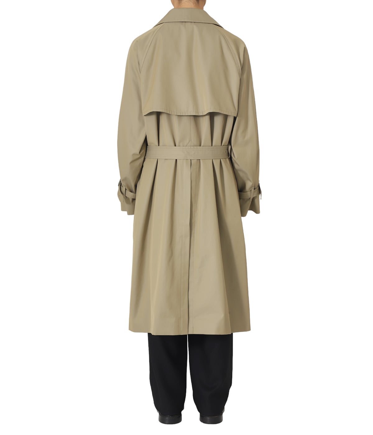 Gabardine Double Belt Trench Coat | blurhms(ブラームス