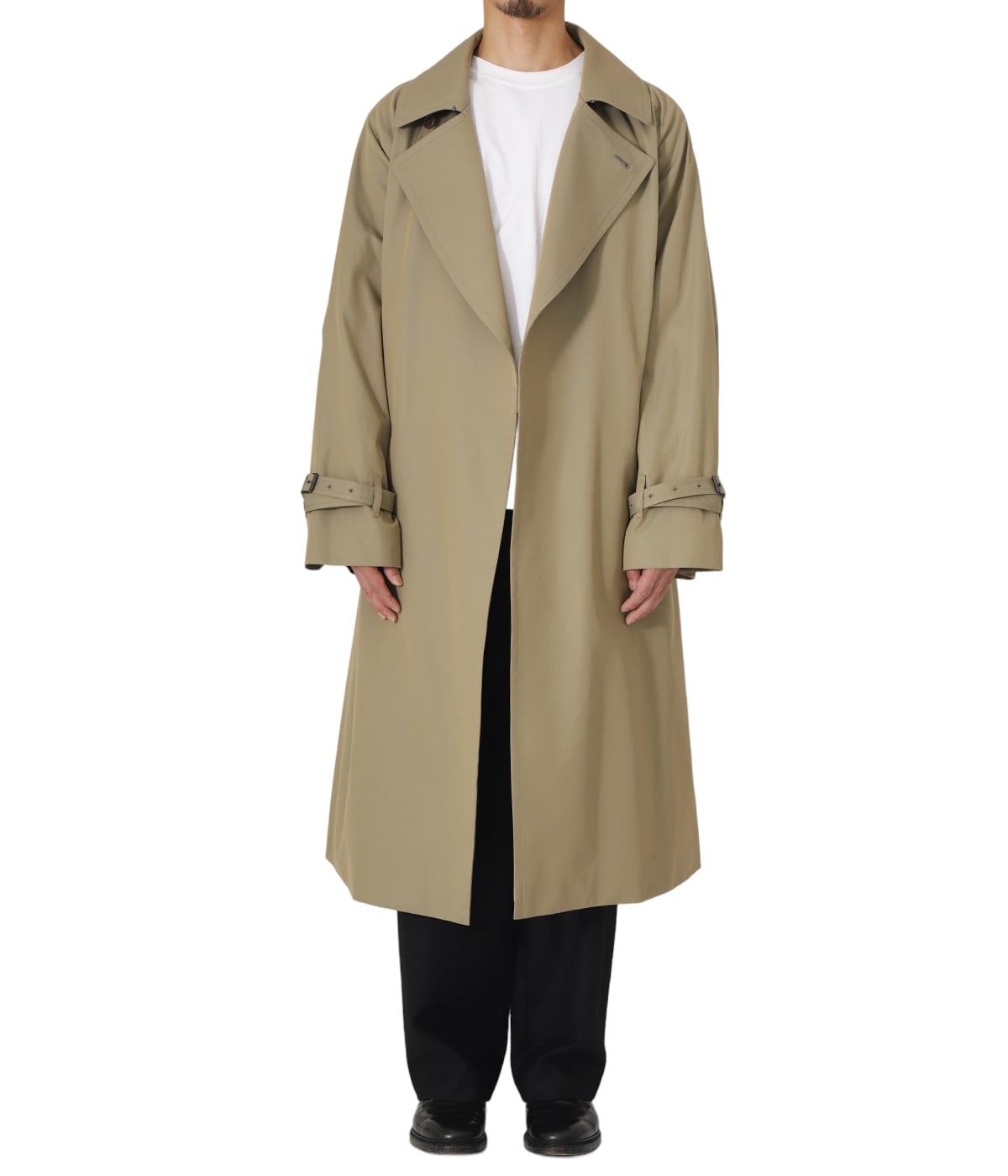 ジャケット・アウター blurhms Gabardine Double Belt TrenchCoat blurhms (ブラームス) Gabardine Double Belt Trench Coat