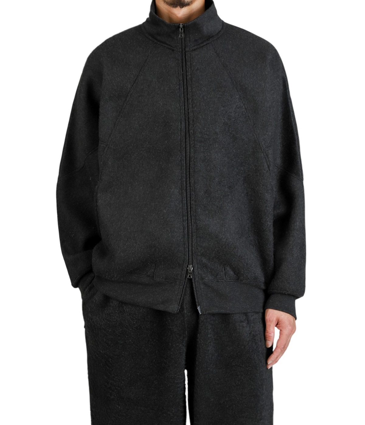 Pe/Silk Fleece Track Jacket | blurhms(ブラームス) / アウター
