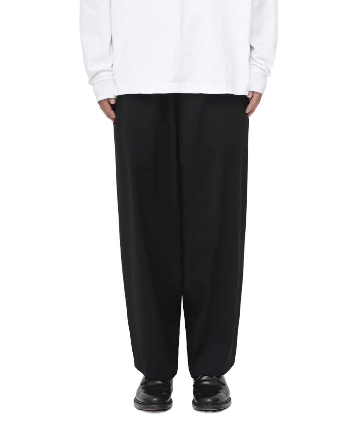 パンツ blurhms Wool Voile Side Seamless Slacks blurhms (ブラームス) Wool Voile Side Seamless Slacks