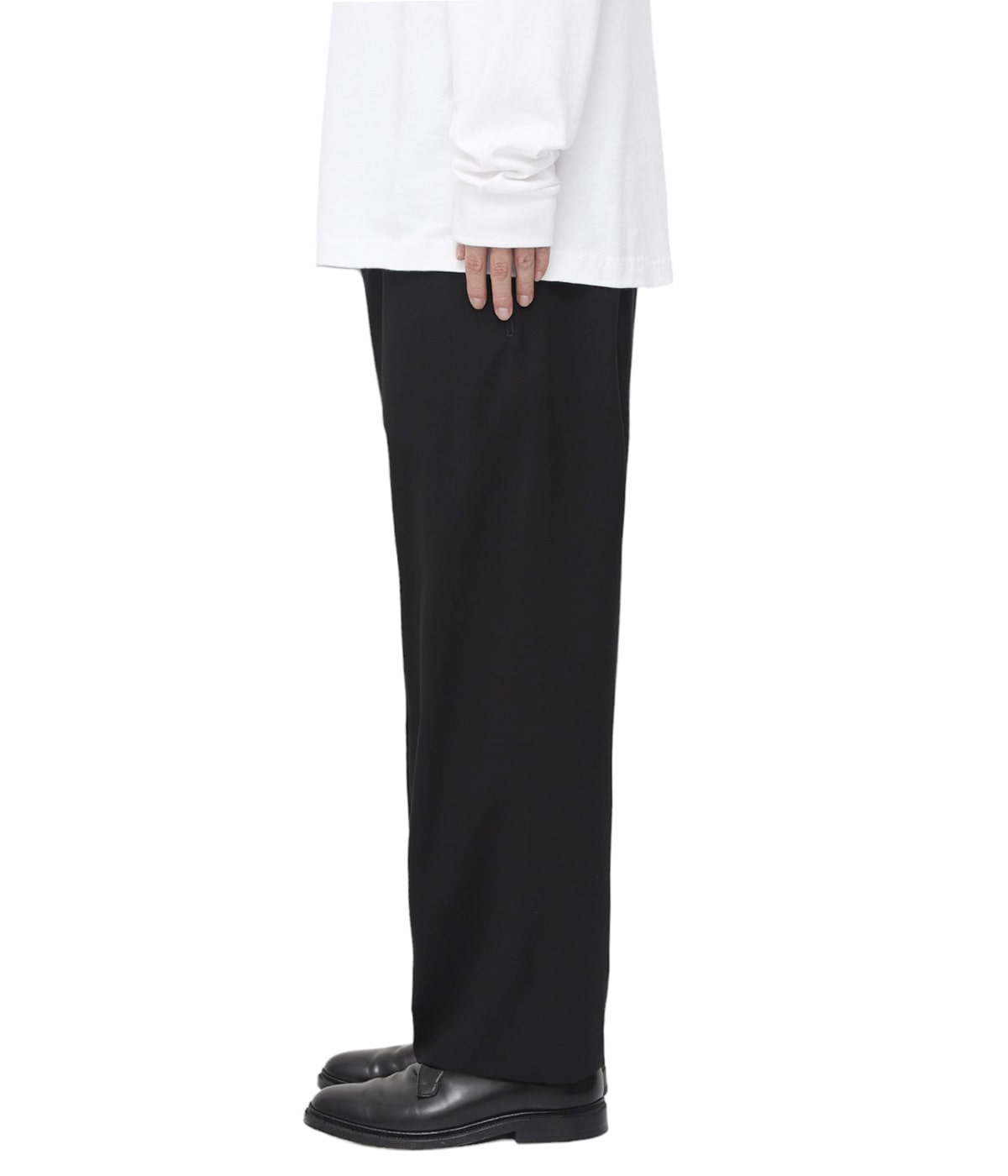 パンツ blurhms Wool Voile Side Seamless Slacks blurhms (ブラームス) Wool Voile Side Seamless Slacks