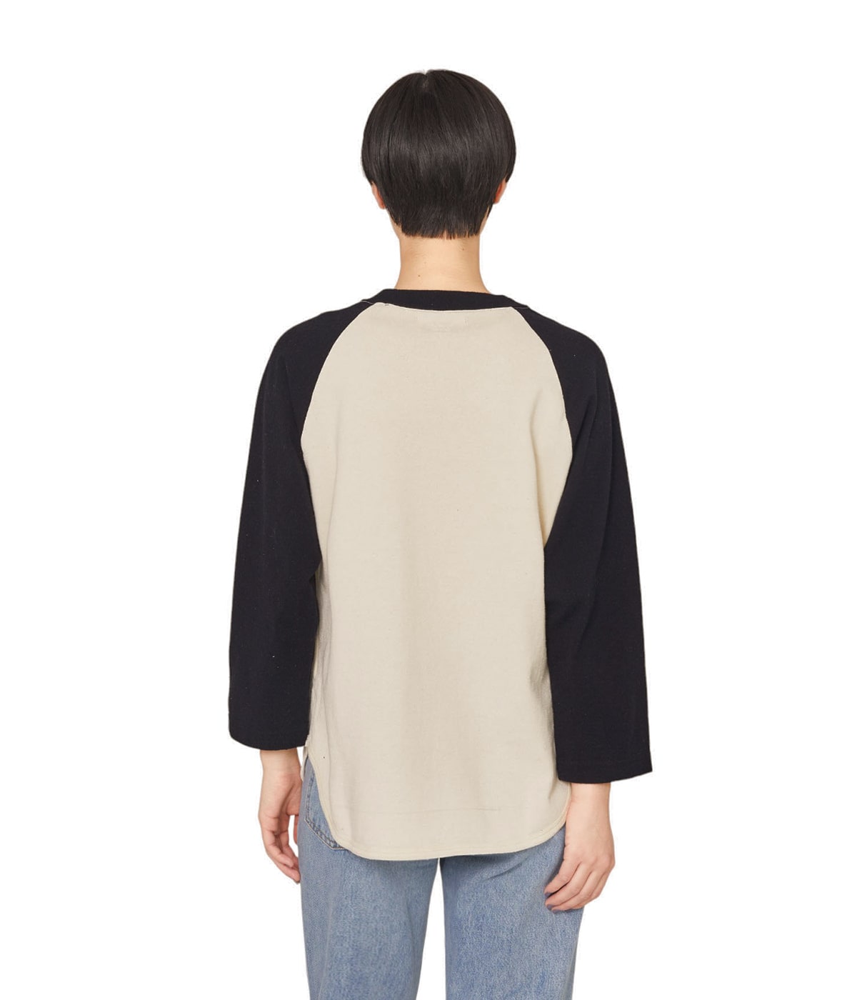 blurhms コットンシルクネップベースボールラグランTシャツ ブラームス blurhms Co/Silk Nep Baseball Raglan Tee ブラームス コットン