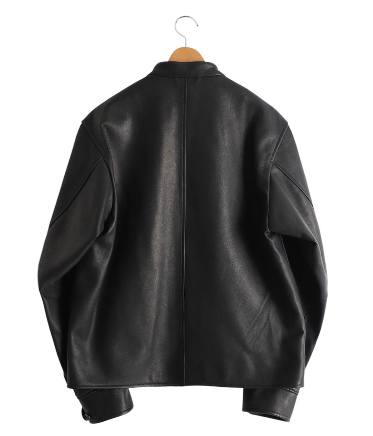 Lamb Leather Zip Short Jacket | blurhms(ブラームス