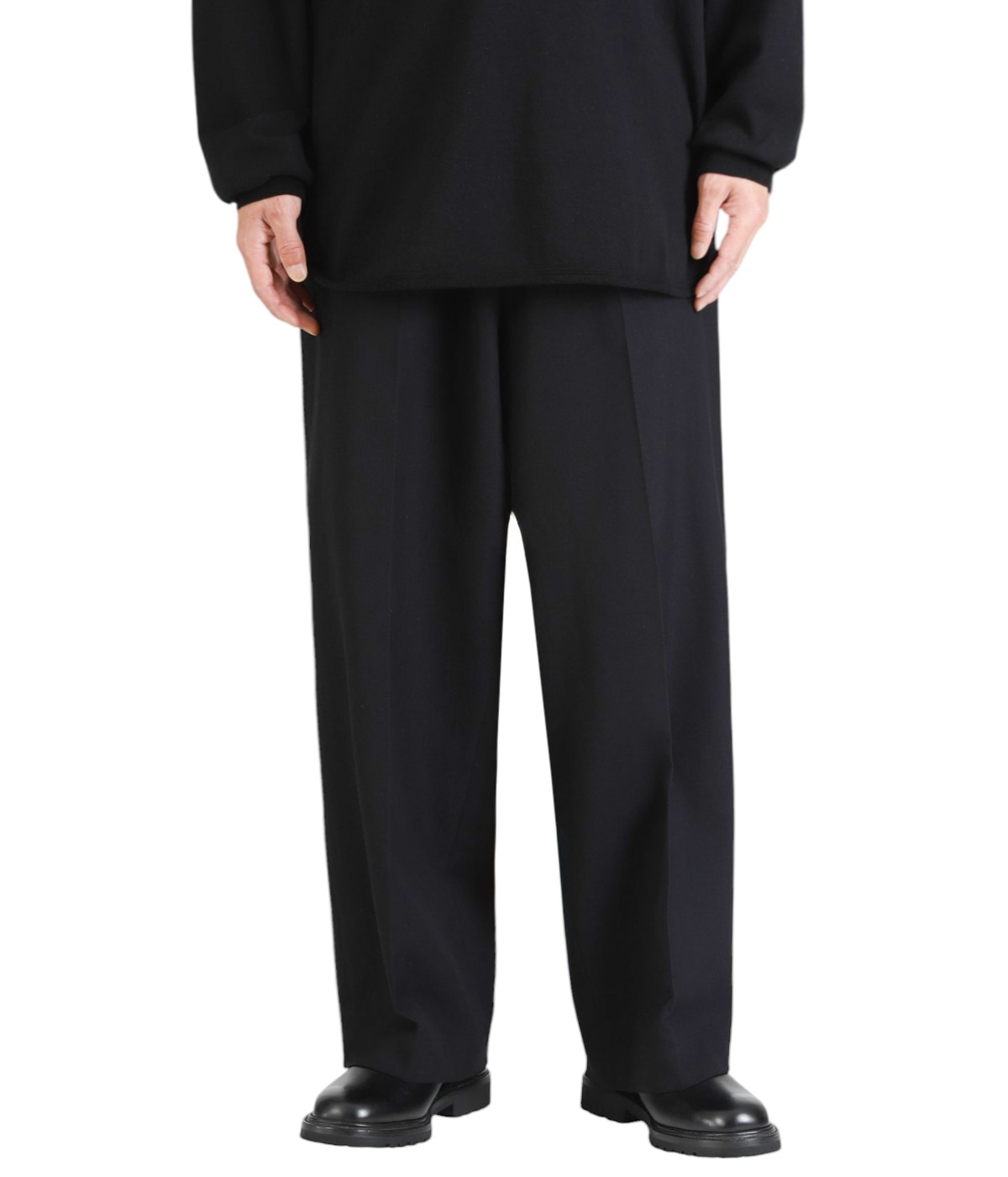 Wool Gabardine Trousers | blurhms(ブラームス) / パンツ