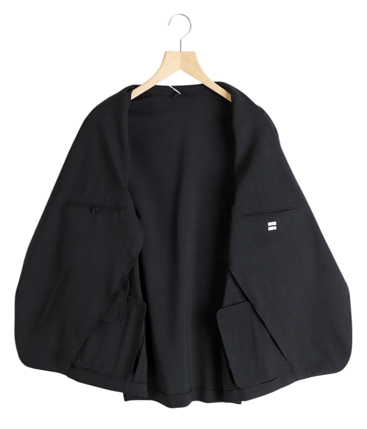 ブラームス Washed Wool Voile Cardigan Jacket Washed Wool Voile Cardigan Jacket | blurhms(ブラームス