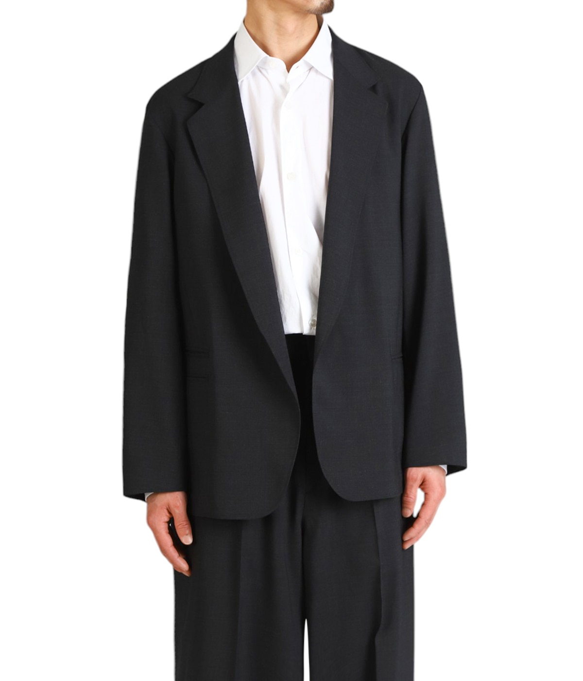 ブラームス Washed Wool Voile Cardigan Jacket Washed Wool Voile Cardigan Jacket | blurhms(ブラームス
