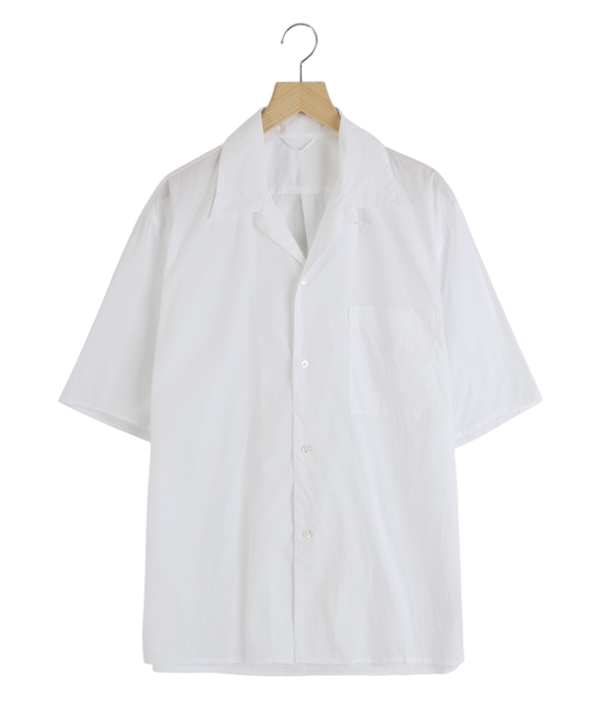 blurhms ハイカウント シャンブレー ウォッシュド シャツ 半袖 Chambray Open-Collar Shirt | blurhms(ブラームス) / トップス