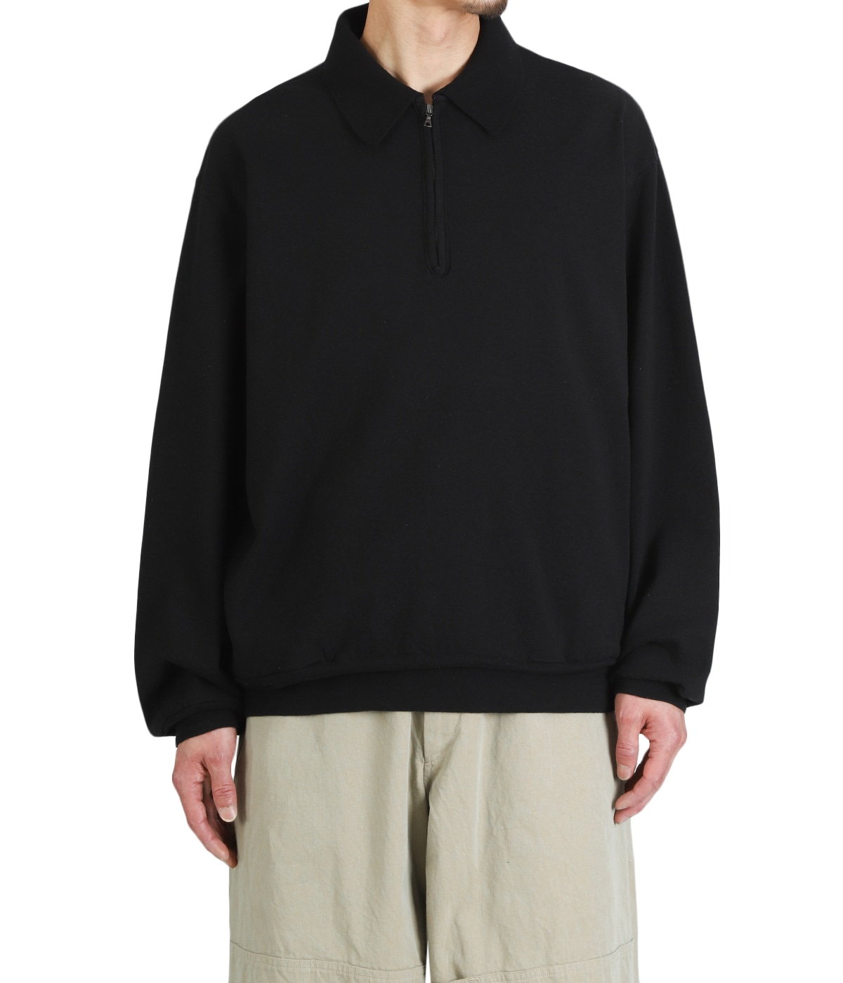 Co/Silk Nep Harf-Zip P/O | blurhms(ブラームス) / トップス