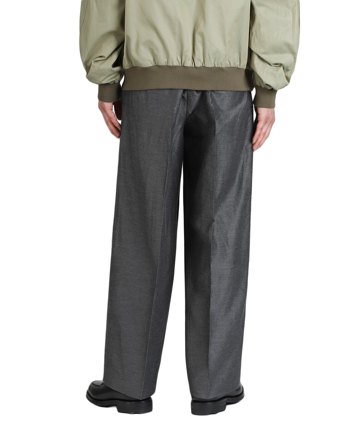 Silk-Wo-Co Two-tuck Slacks | blurhms(ブラームス) / パンツ