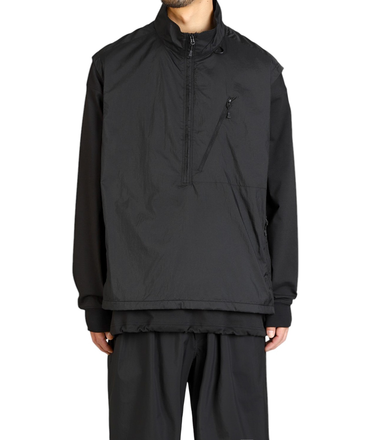 TECH WIND SHELL VEST　BLACK　Mサイズ DAIWA PIER39 | TECH WIND SHELL VEST MEN