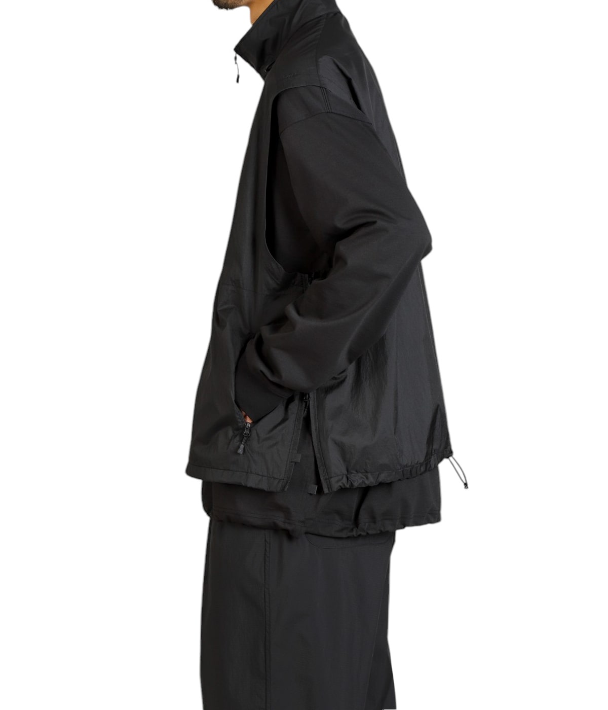 TECH WIND SHELL VEST　BLACK　Mサイズ DAIWA PIER39 (ダイワピア39) TECH WIND SHELL VEST / テック