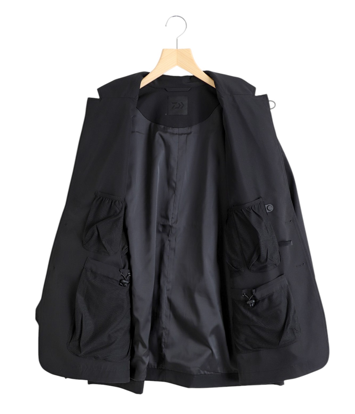 Daiwa テーラードジャケット M 黒 TECH LOOSE 2B JACKET RIPSTOP | DAIWA PIER39(ダイワ ピア