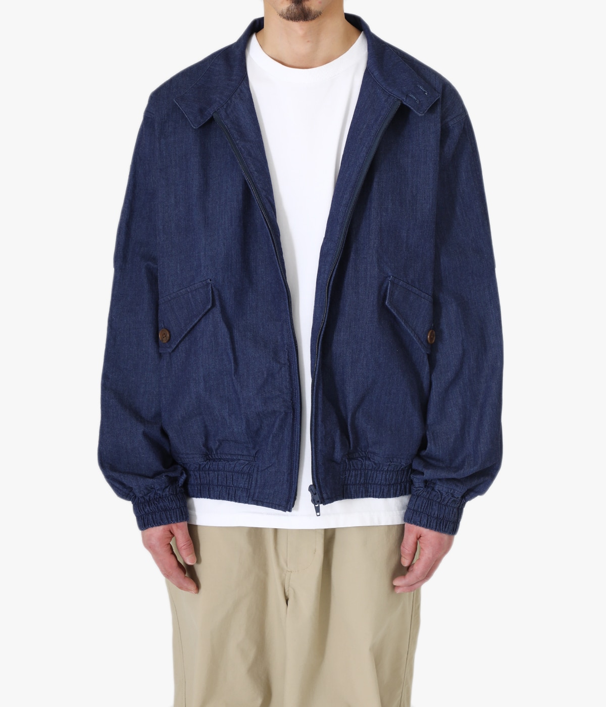 新品　DAIWA PIFR39 ダイワピア TECH JACKET DENIM TECH GOLF JACKET DENIM | DAIWA PIER39(ダイワ ピアサーティ