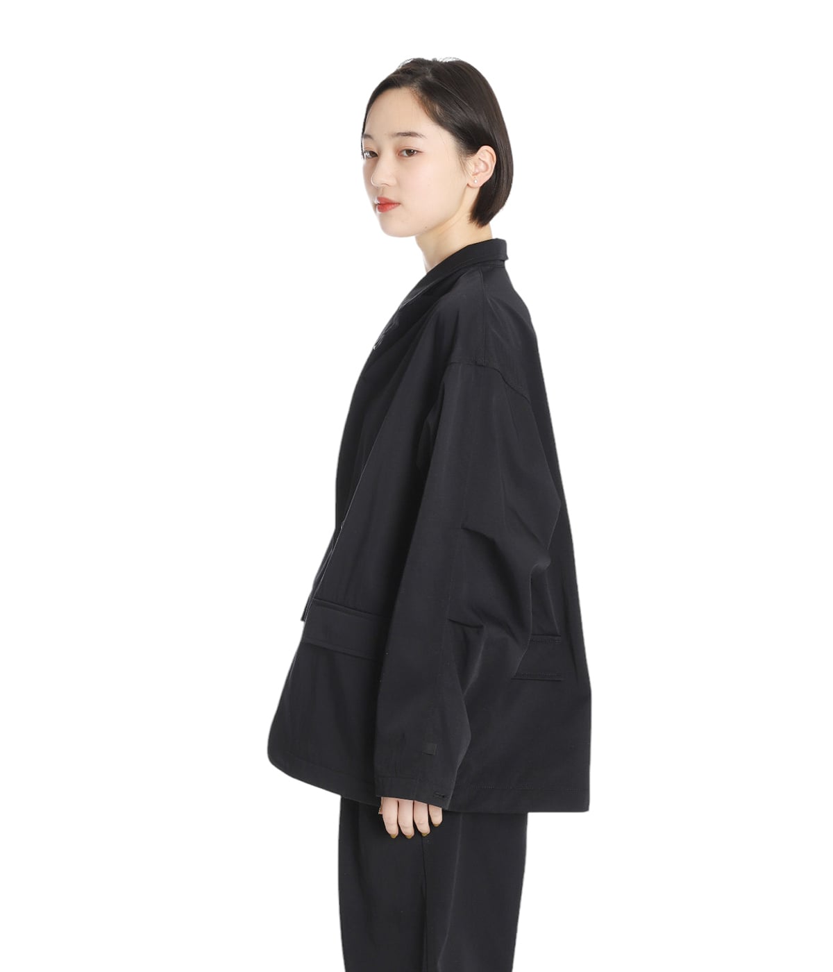 TECH LOOSE 2B JACKET TWILL Sサイズ ブラック TECH LOOSE 2B JACKET TWILL #BLACK [BJ-55024W] – cocorozashi