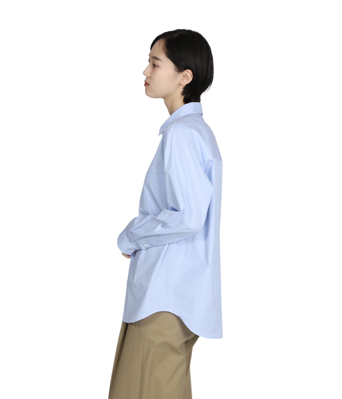 レディース】GIZA BROAD STANDARD SHIRT | ATON(エイトン