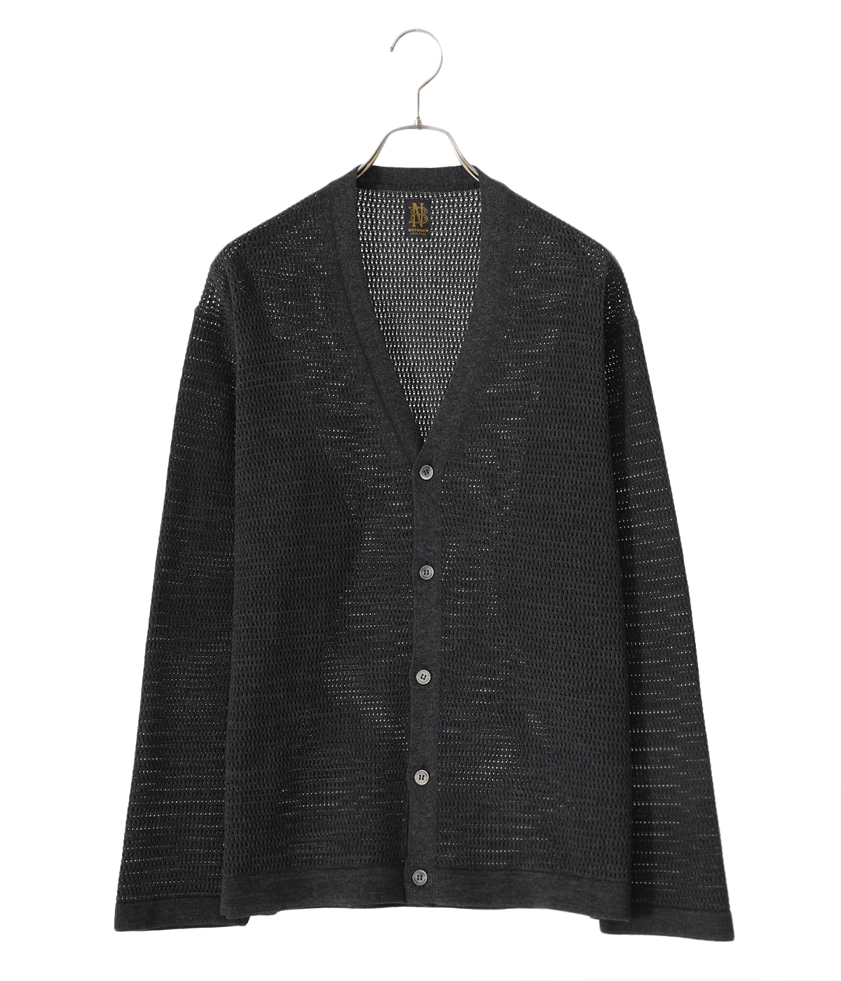 men SUMMER KNIT V NECK CARDIGAN | BATONER(バトナー