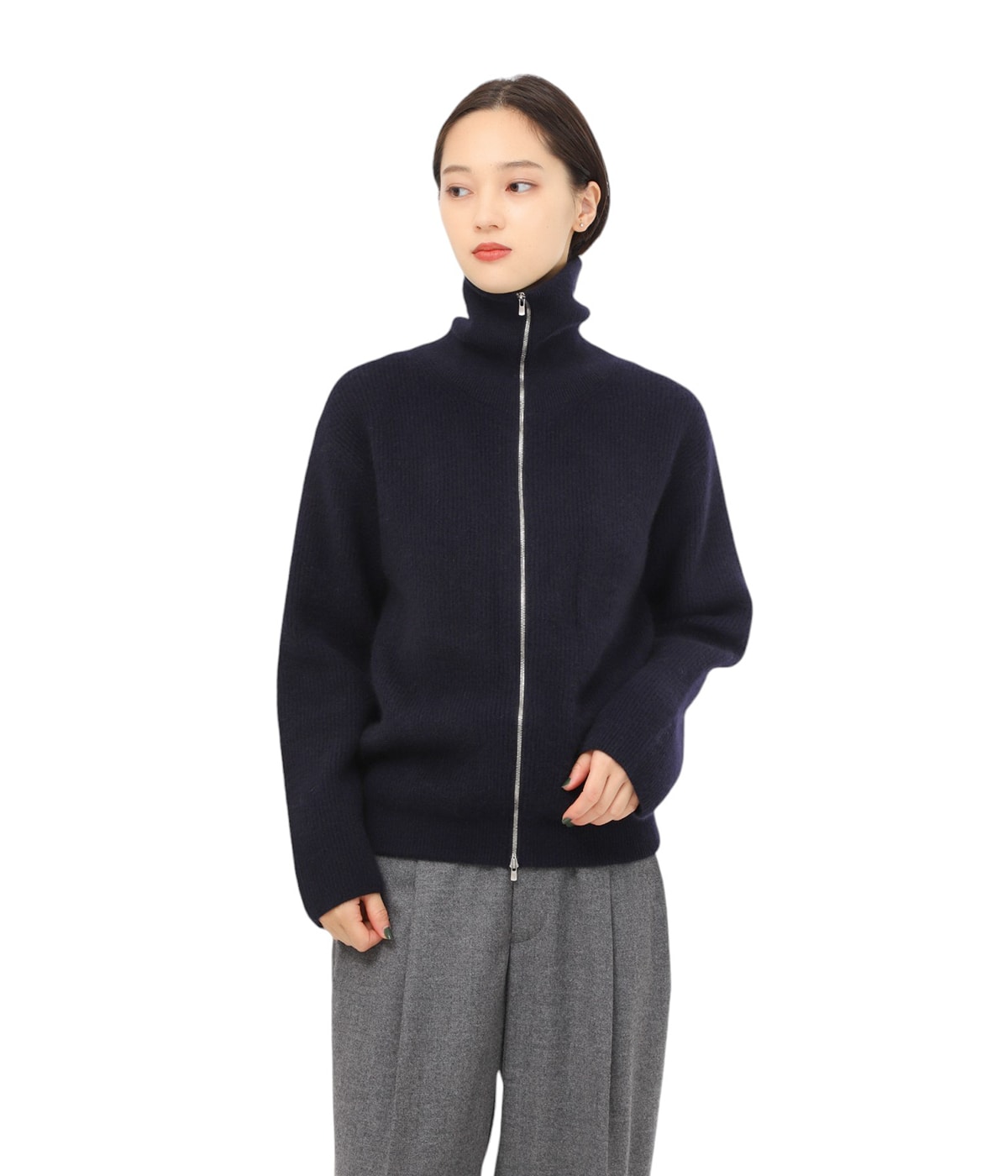 トップス BATONER Cashimere Fox Drivers Knit BATONER (バトナー）/ Cashimere Fox Drivers Knit for